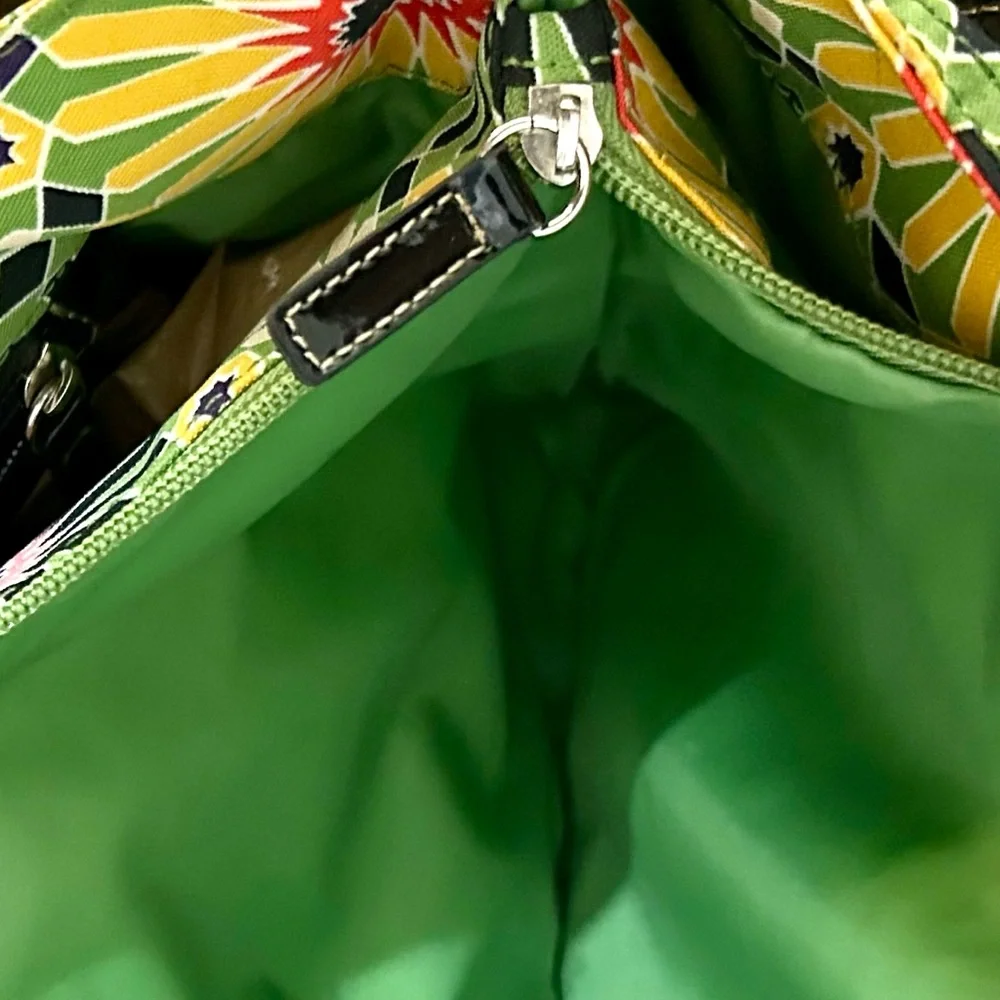 Franco Sarto Vibrant Floral Tote - Black, Yellow, Green *NWOT - Picture 15 of 16